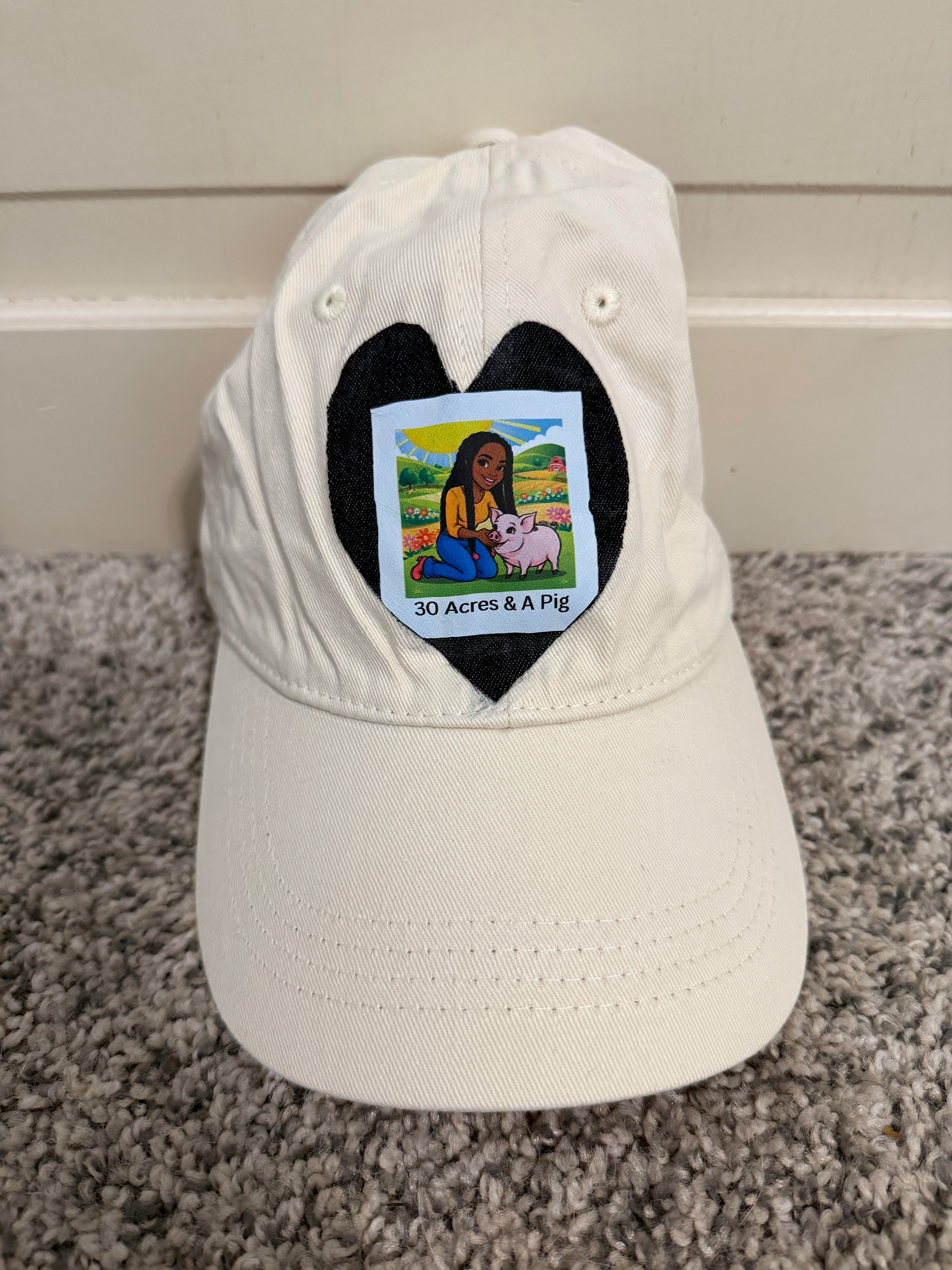 30 Acres and a Pig Unisex One Size Baseball Cap