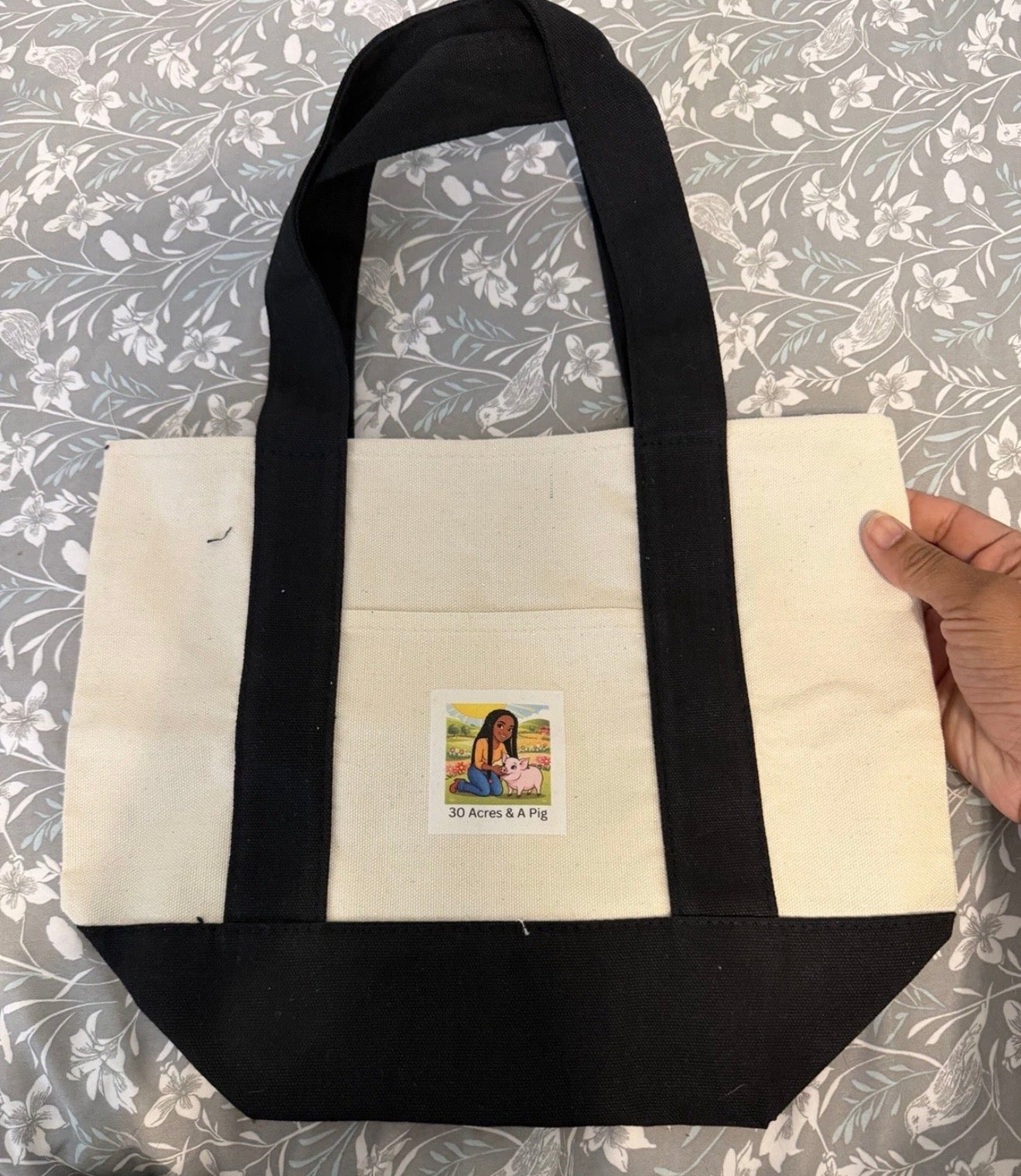 30 Acre And A Pig mini Tote
