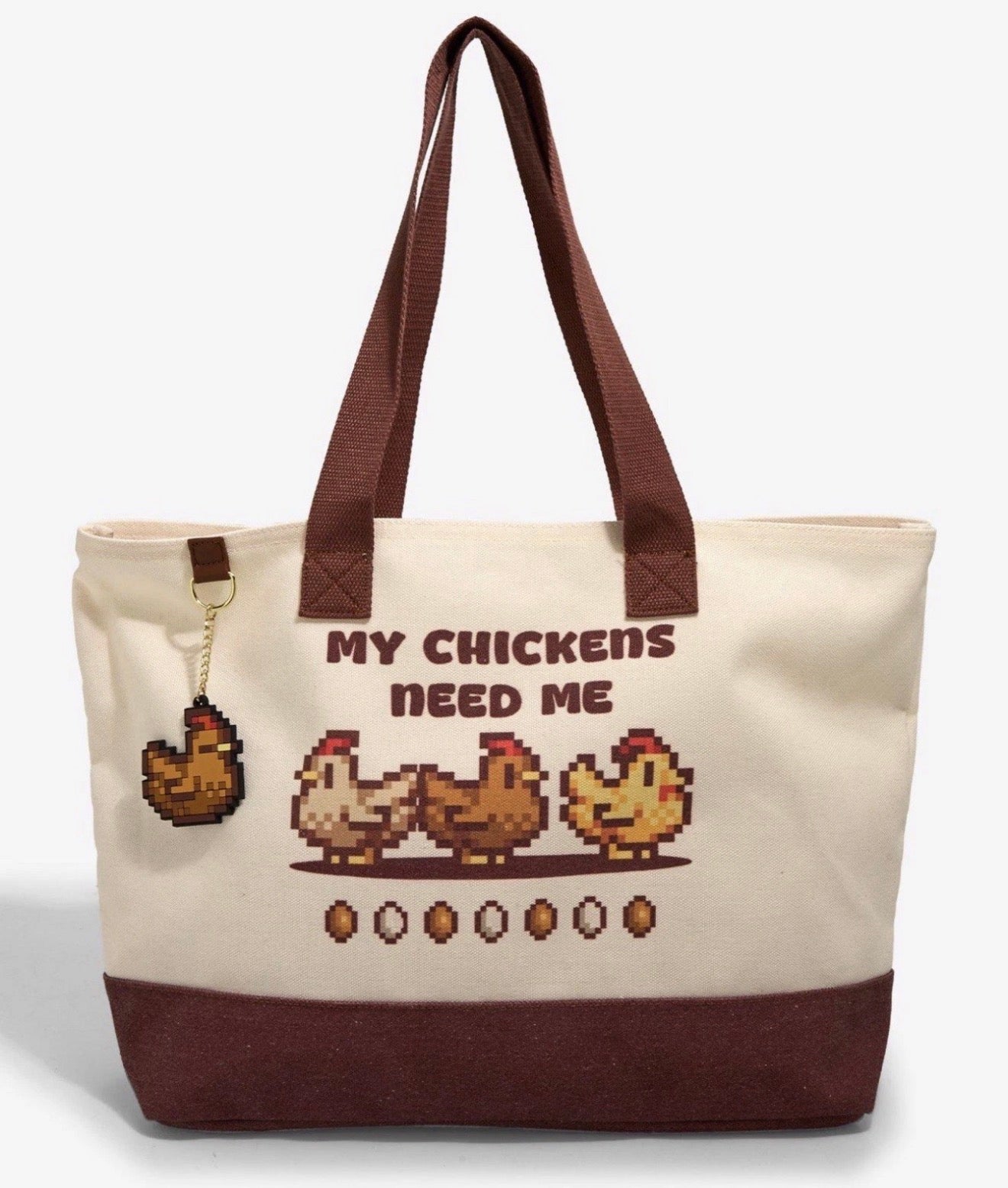 Stardew Valley Chickens Tote Bag