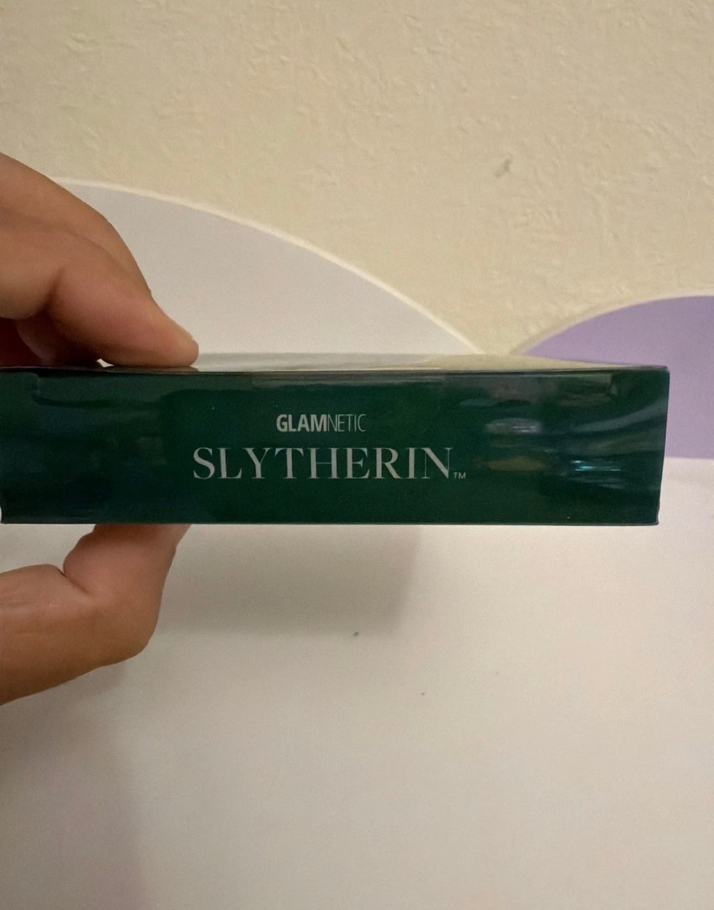 Glamnetic Press On Nails Slytherin | Short Oval 30 Nail Kit w/ Glue