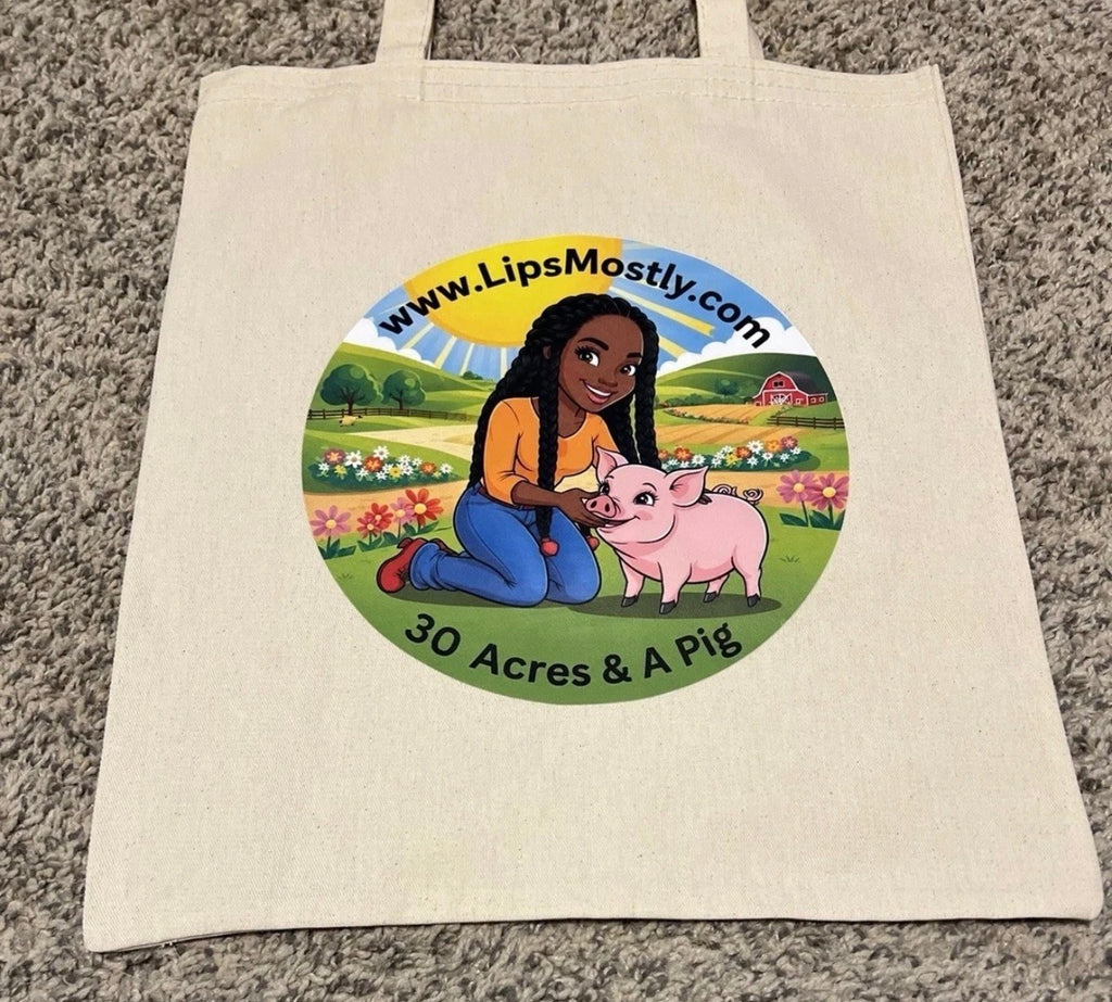 30 Acres And A Pig Full Size Tote