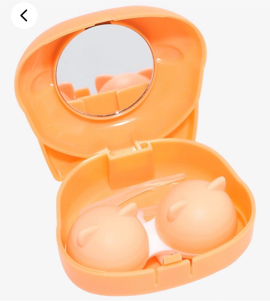 Corgi Figural Contact Lens travel case